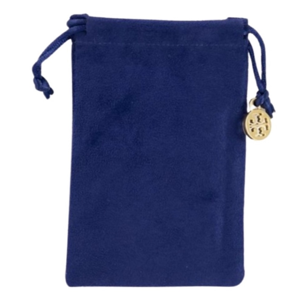 TORY BURCH • Semiprecious Stone Logo Earrings - Picture 7 of 7